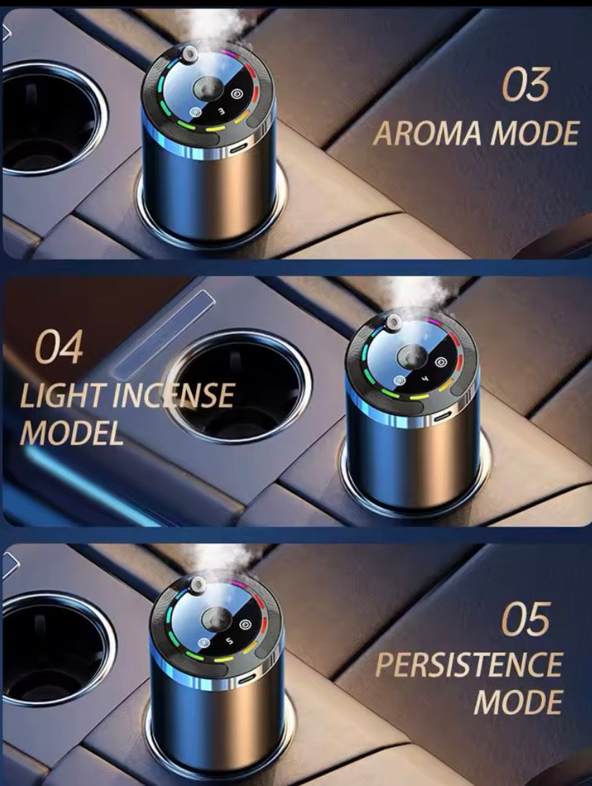 Difusor Inteligente de Aromas para Coche USB