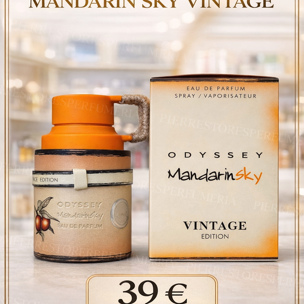 Armaf Odyssey Mandarin Sky Vintage Eau de Parfum 100ml Perfume Árabe